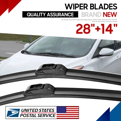 Fit For Nissan Sentra 2013-2018 28"+14" Front Windshield Wiper Blades - Image 1 of 4