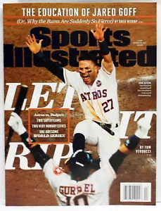 JOSE ALTUVE ASTROS 2017 WORLD SERIES SI SPORTS ILLUSTRATED REGIONAL NL MAGAZINE - Picture 1 of 1