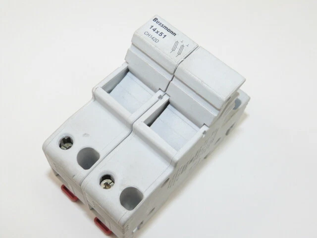 Portafusibles Bussman 14x51 CH142D 2p 40a 600v Usado Foto 1 de 1