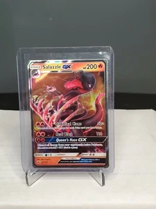 Pokemon Burning Shadows Salazzle GX Ultra Rare Holo 25/147 - Picture 1 of 2