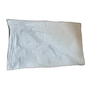 Single Lauren Ralph Lauren black white polka dot standard pillowcase 100% cotton - Picture 1 of 5