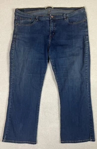 Levi's 512 Perfectly Shaping Bootcut Blue Jeans Womens 24S High Rise Medium Wash - Picture 1 of 15