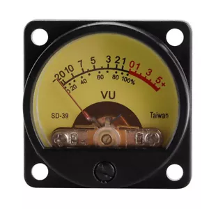 SD-39 35mm Analog VU Meter Endstufe Audio Pegelmesser mit Treiberplatine - Bild 1 von 12
