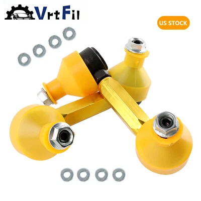 2Pcs Ball End Rear Sway bar Link Adjustable For Nissan 350Z Z33 2003-2009 New US Foto 1 de 4