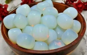 Opalit Trommelsteine, Opalit Kristalle, Frieden und Liebe, Chakra Steine - Bild 1 von 4