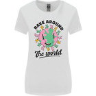 Rave Around The World Danse Musique Acide Raver Femmes Plus Large Coupe T Shirt