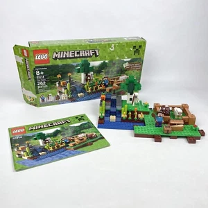LEGO Minecraft 21114 The Farm 100% Complete with Figures, Box, & Instructions! - Picture 1 of 18