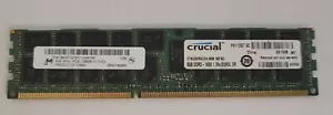 Crucial 8GB 2Rx4 PC3L-12800R CT8G3ERSLD4160B 36FKD MT36KSF1G72PZ-1G6K1HF - Picture 1 of 4