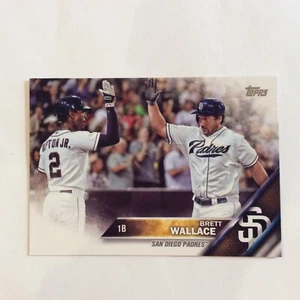 2016 Topps #415 Brett Wallace San Diego Padres - Picture 1 of 2