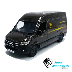 Kinsmart 1:48 - Mercedes-Benz Sprinter UPS Edition (Brown) - Diecast Car - 5" - Picture 1 of 7