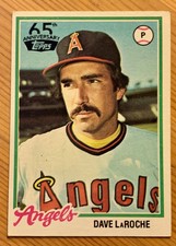 2016 Topps 65th Anniversary Buyback Dave LaRoche Angels #454