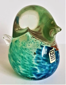 Mdina Glas Vogel Briefbeschwerer - Bild 1 von 5