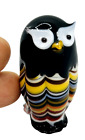 Murano Glass Owl Figurine Hand Blown Art Label Antica Vetreria Lavorato A Mano