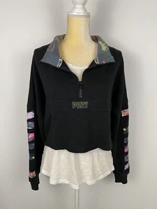 Victoria's Secret Pink 2-teiliges kurzärmliges Sweatshirt & Tanktop Damen Medium - Bild 1 von 11