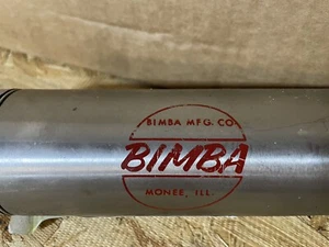 Bimba Cylinder, air 1 1/4" Bore 12" Stk Double action MRS-212-DXP NEW - Bild 1 von 7