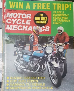 Motorcycle Mechanics Magazine May 1974 Suzuki 500 / 550 - Picture 1 of 1