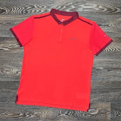 Polo de tenis Nike Roger Federer RF 2014 Shanghai Basilea ATP Finals talla L Foto 1 de 4