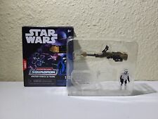 Star Wars Mini Micro Galaxy Squadron Series 1  Speeder Bike  Endor  Scout   01