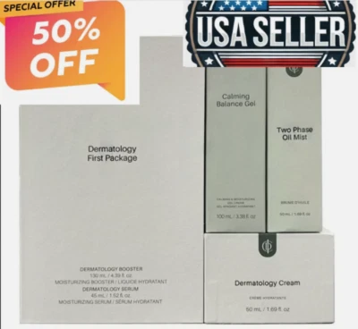 Incellderm 5pcs Skincare Set | Booster, Serum, Mist, Cream, Gel | K-Beauty