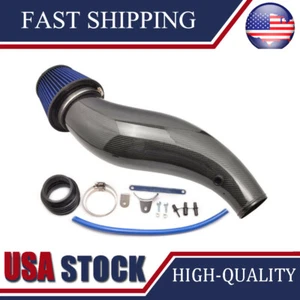 Air Intake Pipe Air Filter Kit(Real Carbon Fiber)For 1992-2000 Honda Civic EK EG - Picture 1 of 9