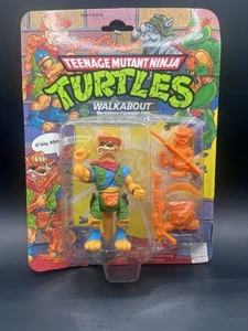 Figura Walkabout 1991 TMNT, como nueva en tarjeta sellada, perforada - Imagen 1 de 6