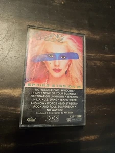 Missing Persons Spring Session Cassette Tape 1982 Capitol Records - Picture 1 of 2