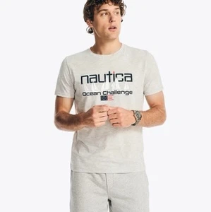 Nautica OCEAN CHALLENGE GRAPHIC T-SHIRT Men’s Sz M - Picture 1 of 4
