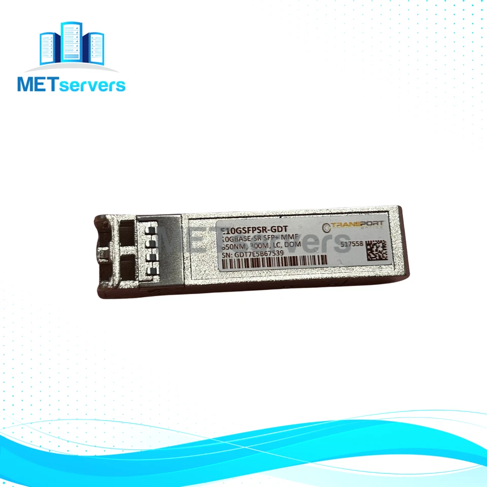 Transceptor óptico Intel 10GBASE-SR SFP+ MMF 850nm, 300M LC E10GSFPSR-GDT Foto 1 de 1
