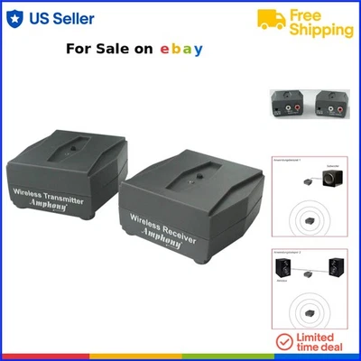 Wireless Audio Transmitter Receiver for Subwoofers and Active Speakers - Image 1 of 4