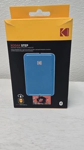 Kodak Step Mobile Instant Photo Printer, Portable Zink 2x3 Mini Printer, Blue - Picture 1 of 6
