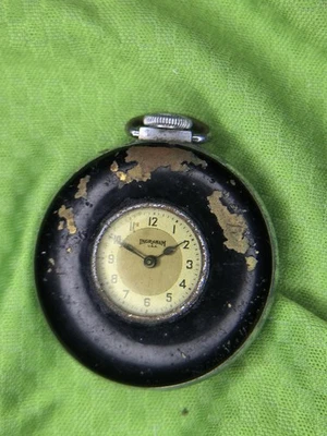 Reloj Bolsillo Ingraham con Cadena No Funciona Años 40’s Foto 1 de 3