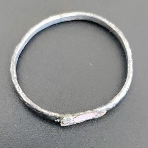 Medieval Hungarian Silver Ring! Size 8, 0.87 Grams, Perfect For a Project! - Picture 1 of 2
