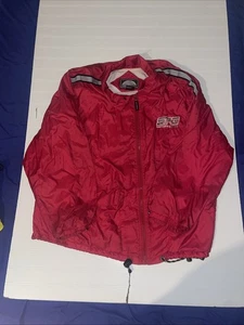 South Pole Jacke Herren XL Nylon Full Zip bestickt rot Y2K - Bild 1 von 17