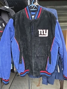 Vintage New York Giants Embroidered Jacket Size Medium - Picture 1 of 7