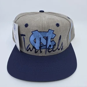 University Of North Carolina Tar Heels Vintage Snapback Hat 1980s The Game NWT  - Picture 1 of 7