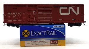 ExactRail EE-1802-1 HO Canadian National FMC 5277 Combo Door Boxcar #553003 LN - Picture 1 of 1