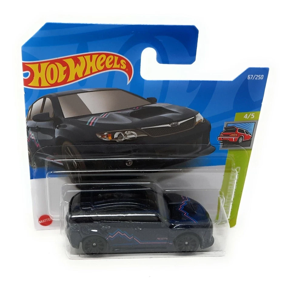 Scheda corta Hot Wheels 67/2022 Subaru WRX STI blu HW Hatchbacks 67/250 - Immagine 1 di 1