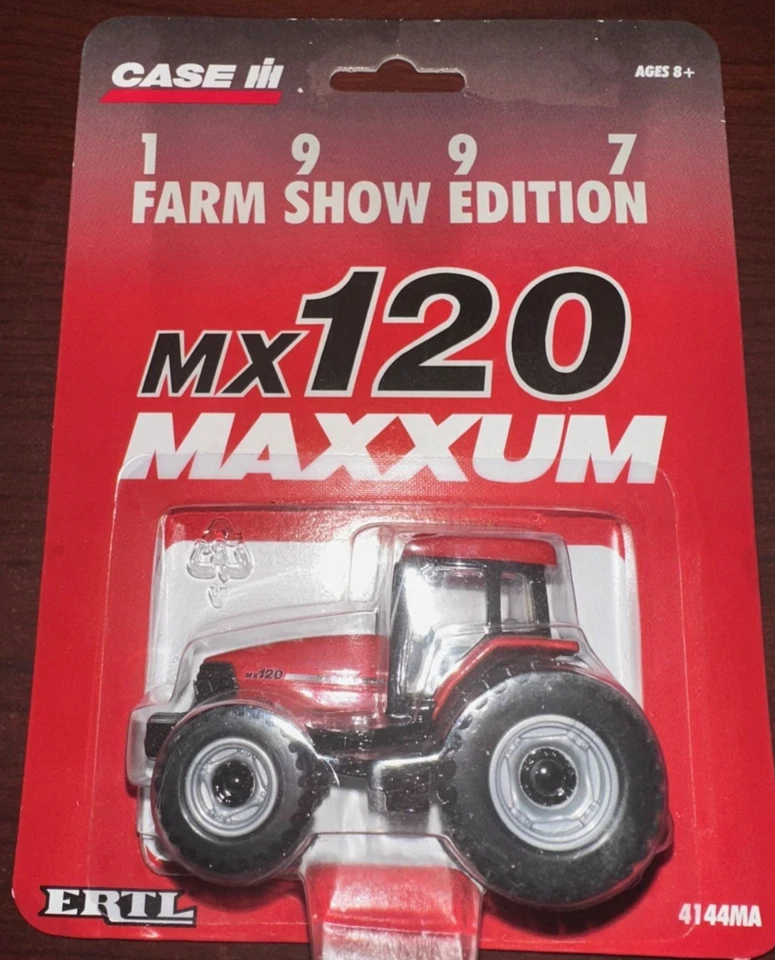 Tractor Ertl 1/64 Maxxum MX120 1997 edición Farm Show nuevo #4144MA* Foto 1 de 1