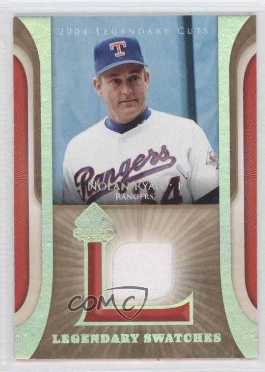 2004 SP Legendary Cuts Legendary Swatches Nolan Ryan #LSW-NR HOF - Image 1 of 2