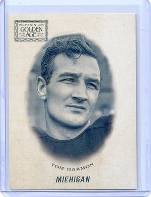 2014 Panini Golden Age Fan Craze Insert NO.3 Tom Harmon - Michigan - Image 1 of 3