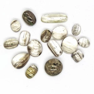 Skapolith Naturschliff Edelstein ct mm oval Cabochons Konvolut selten Scapolith Cab - Bild 1 von 8