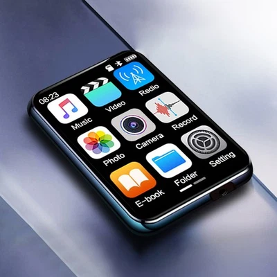 0-128GB Bluetooth MP3 Player HiFi Bass Music Player with Camera FM Radio Video - Image 1 of 4