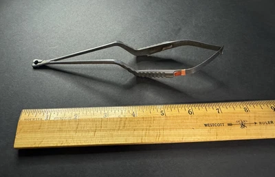 Pinzas de aplicación de clip de bayoneta Micro Bulldog Teleflex Pilling 357586 7-1/2" 19 cm Foto 1 de 4