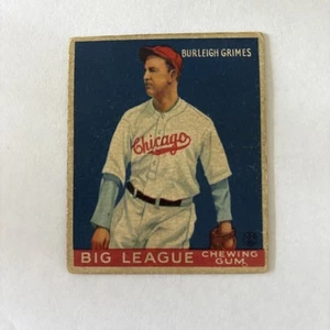 1933 Goudey Big League Kaugummi - R319 Burleigh Grimes #64 - Bild 1 von 2