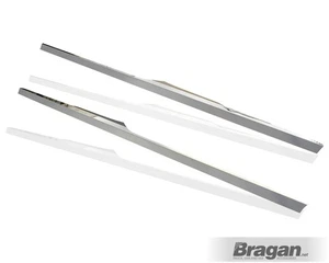 Side Skirt Top Trims To Fit Scania P G R 6 Series 09+ 6x2 Stainless Steel Trucks - Picture 1 of 9
