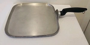 Made In USA Cookware 11" Griddle Stainless Square Flat Grill Pan Skillet - Picture 1 of 10