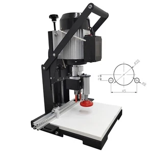 Hinge Boring Drilling Machine with 45-9.5 Single Head Hinger W/Self Stop 110V - Bild 1 von 23