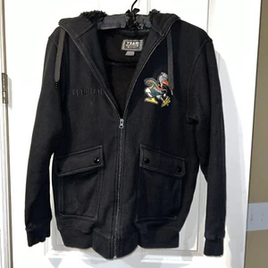 University Of Miami Jacke Vintage Sweatshirt Reißverschluss Hoodie Mantel Winter Herbst - Bild 1 von 9