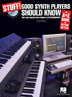 Stuff Good Synth Players Should Know A-Z Play Piano Keyboard Lessons Book CD