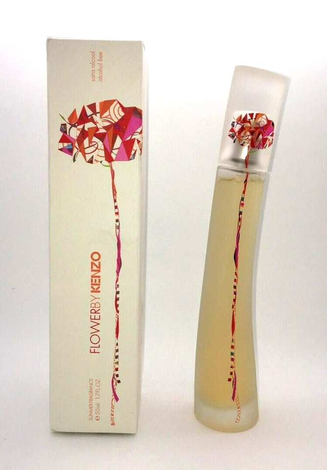 Perfume de mujer Flower By Kenzo Summer 1,7 oz 50 ml spray nuevo en caja al por menor raro Foto 1 de 1